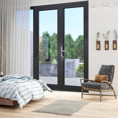 Cửa mở quay hệ nhôm SJC Chueco 55C